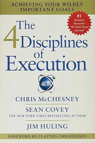 The 4 Disciplines of Execution Book Cover jpg