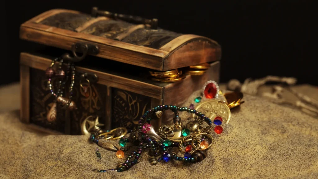 A treasure box signaling the importance of protecting the cybersecurity crown jewels